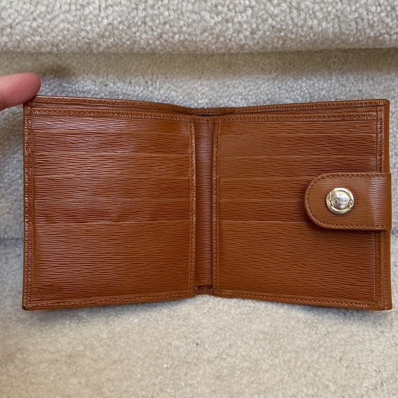 authentic vintage chloe epi leather bifold wallet - Picture 5 of 16